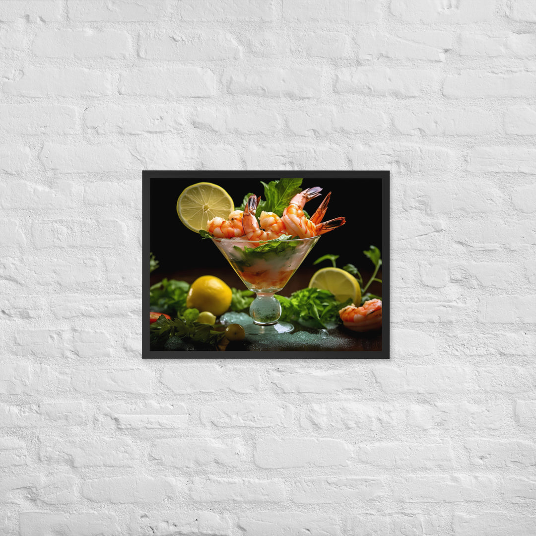 Prawn Cocktail Framed poster 🤤 from Yumify.AI