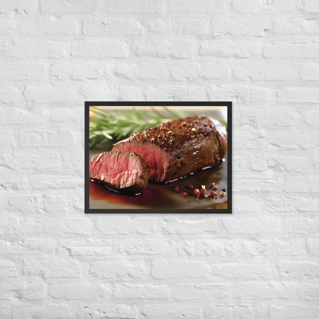 Kangaroo Fillet Framed poster 🤤 from Yumify.AI