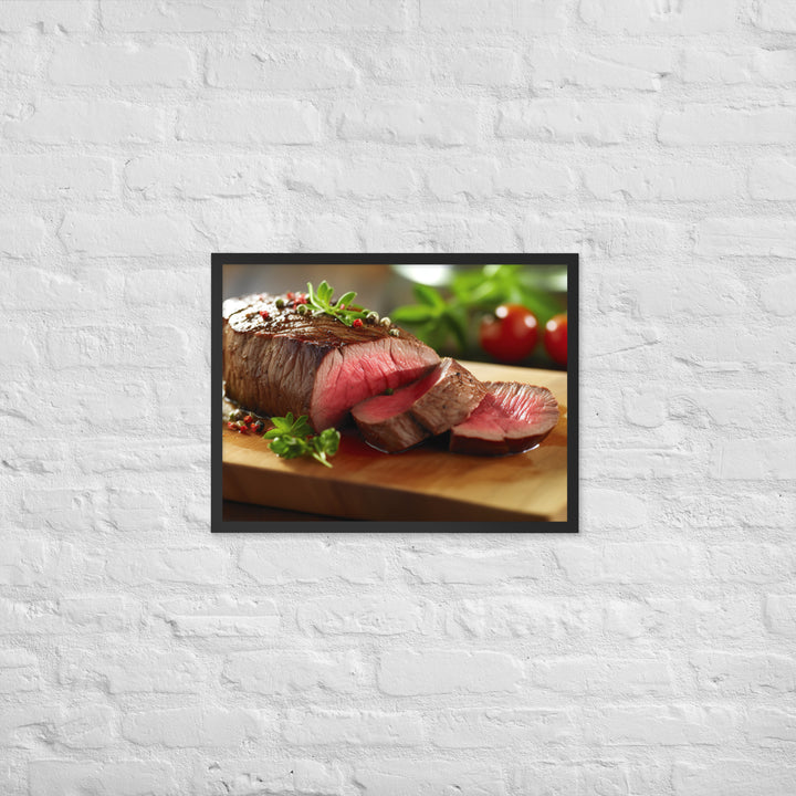 Kangaroo Fillet Framed poster 🤤 from Yumify.AI