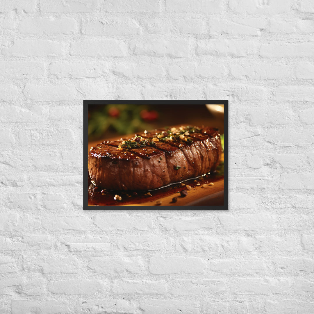 Australian Beef Steak Framed poster 🤤 from Yumify.AI