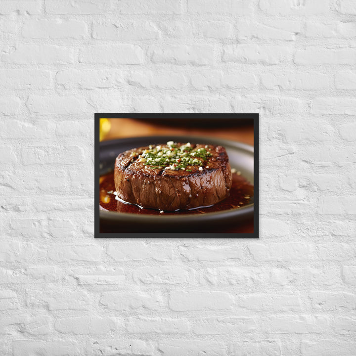 Australian Beef Steak Framed poster 🤤 from Yumify.AI