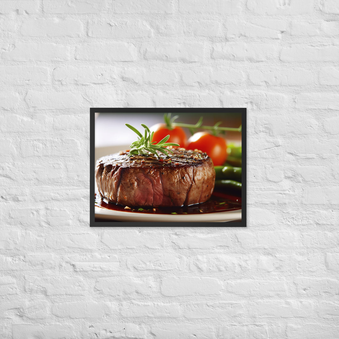 Australian Beef Steak Framed poster 🤤 from Yumify.AI