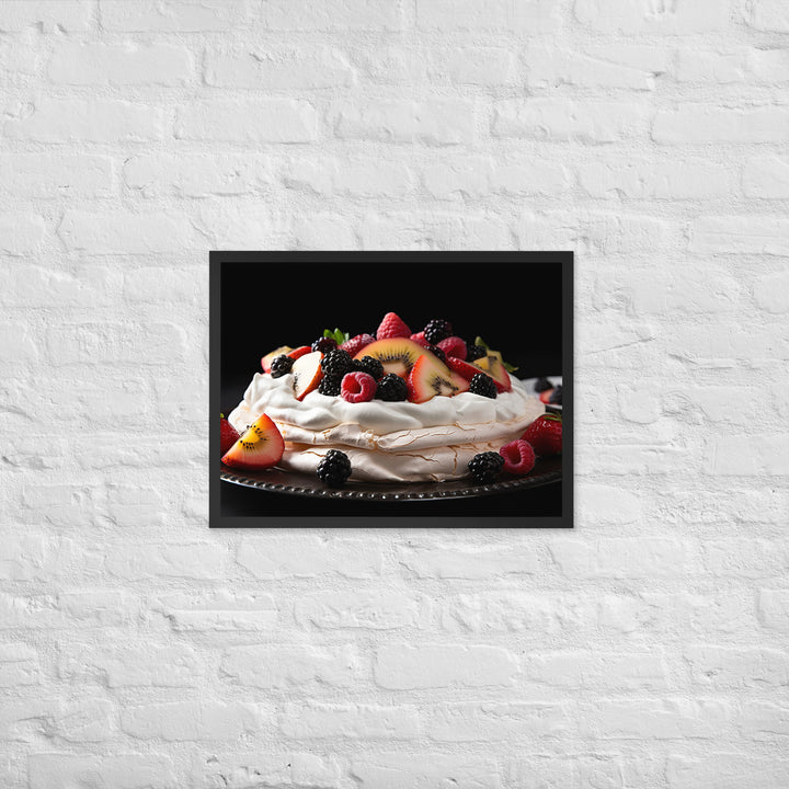 Pavlova Framed poster 🤤 from Yumify.AI