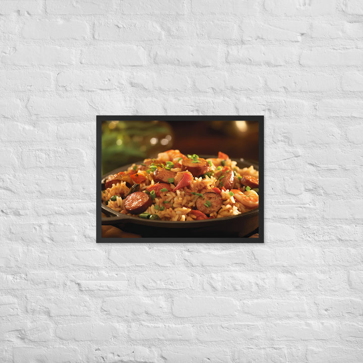 Jambalaya Framed poster 🤤 from Yumify.AI