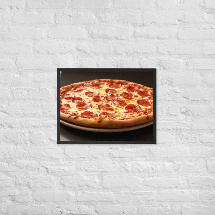 New York style Pizza Framed poster 🤤 from Yumify.AI