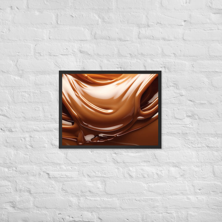 Milk Chocolate Framed poster 🤤 from Yumify.AI