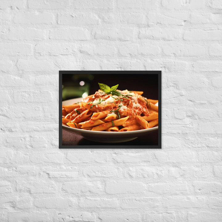 Penne alla Vodka Framed poster 🤤 from Yumify.AI