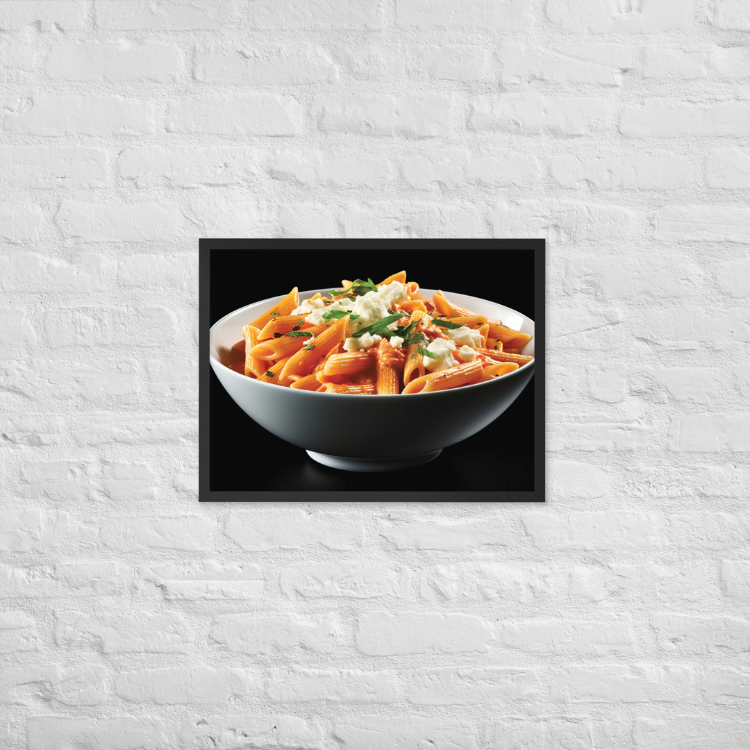 Penne alla Vodka Framed poster 🤤 from Yumify.AI