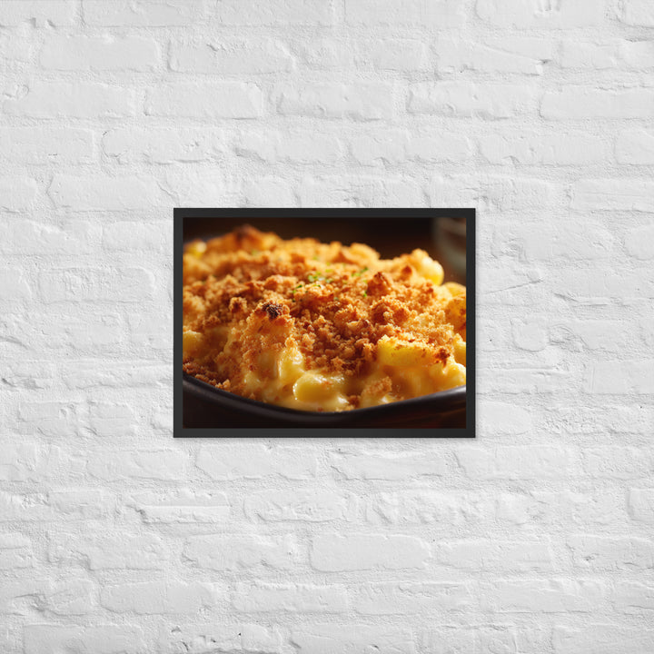 Macaroni and Cheese Framed poster 🤤 from Yumify.AI