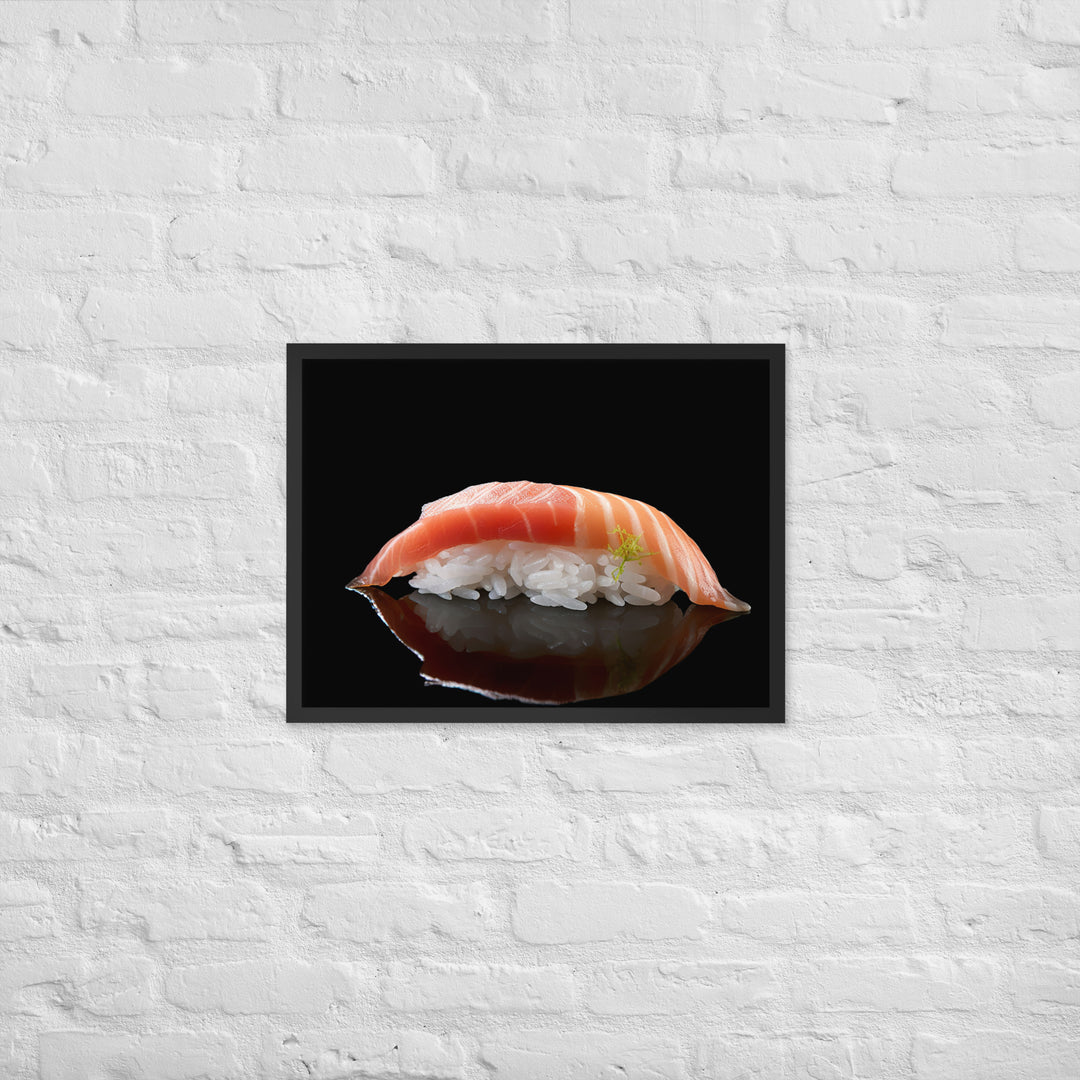 Nigiri Sushi Framed poster 🤤 from Yumify.AI