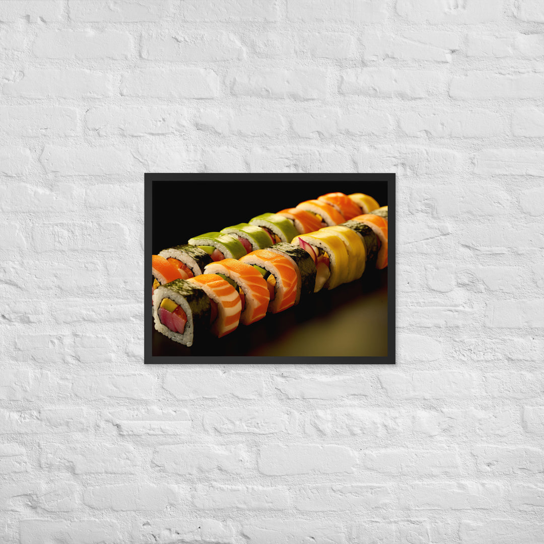 Maki Sushi Framed poster 🤤 from Yumify.AI