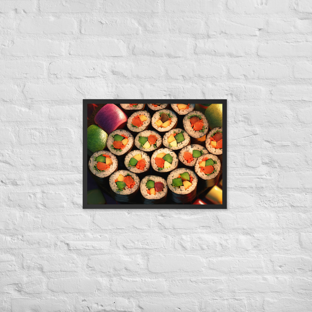 Maki Sushi Framed poster 🤤 from Yumify.AI