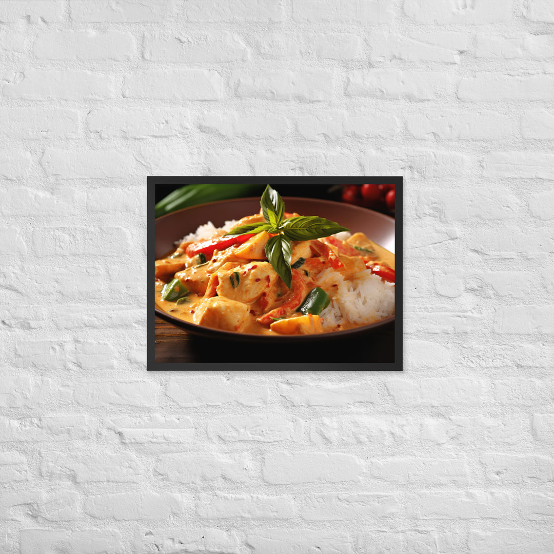 Thai Panang Curry Framed poster 🤤 from Yumify.AI