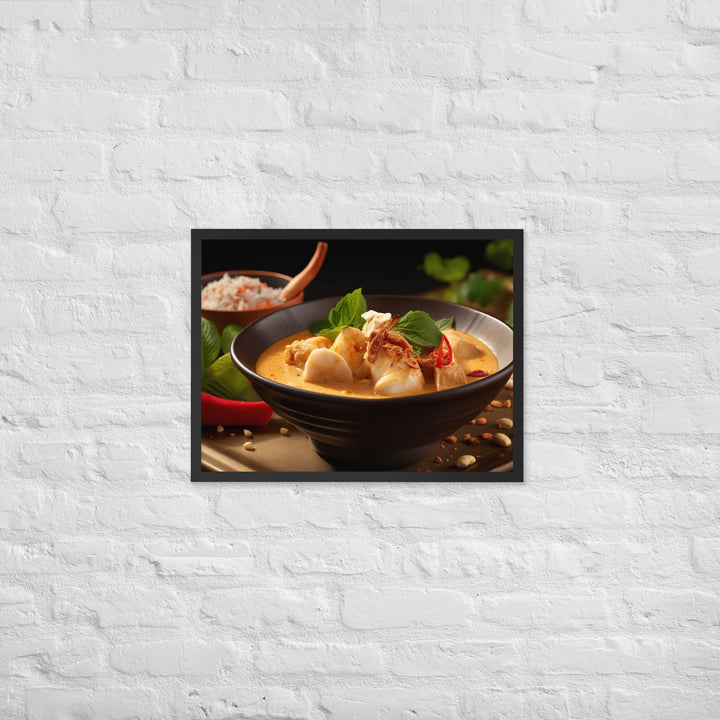 Massaman Curry Framed poster 🤤 from Yumify.AI