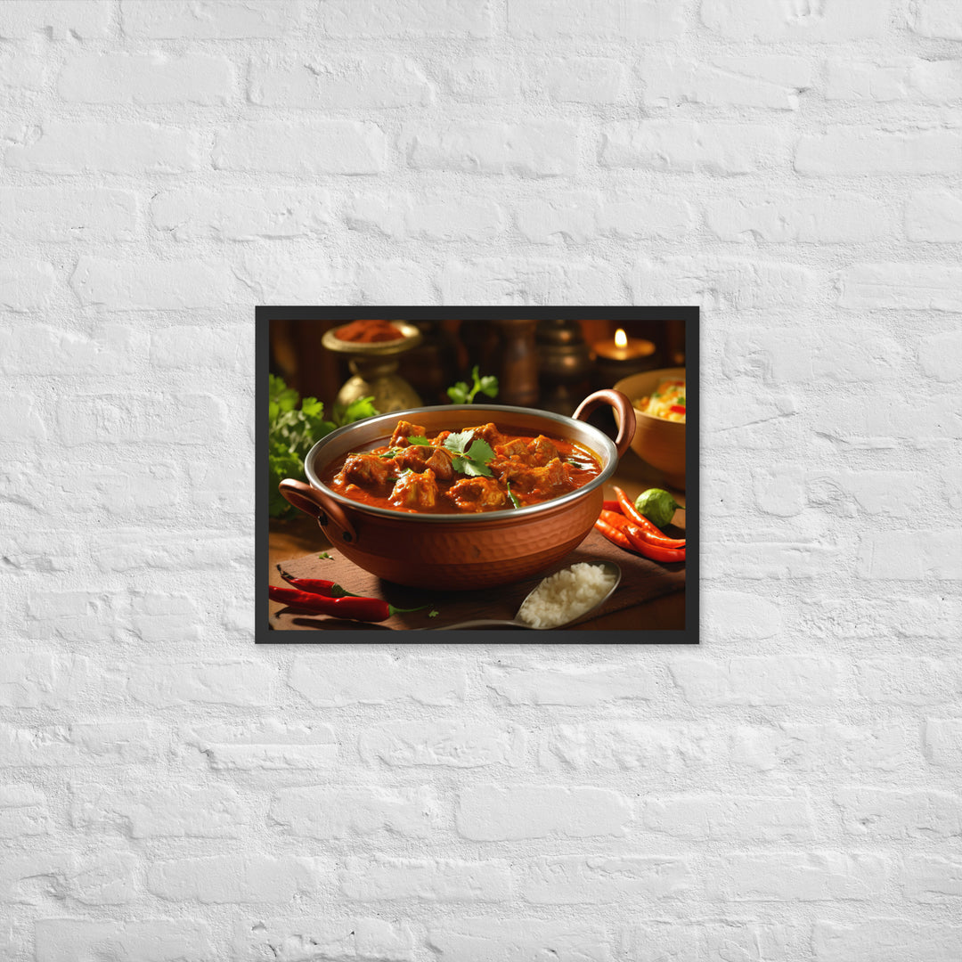 Indian Rogan Josh Curry Framed poster 🤤 from Yumify.AI