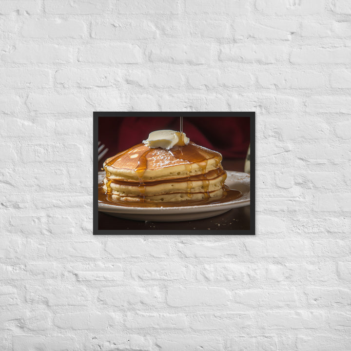 Buttermilk Pancakes Framed poster 🤤 from Yumify.AI