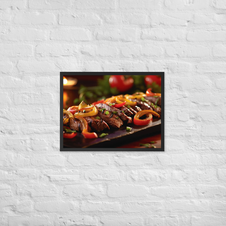 Skirt Steak Framed poster 🤤 from Yumify.AI