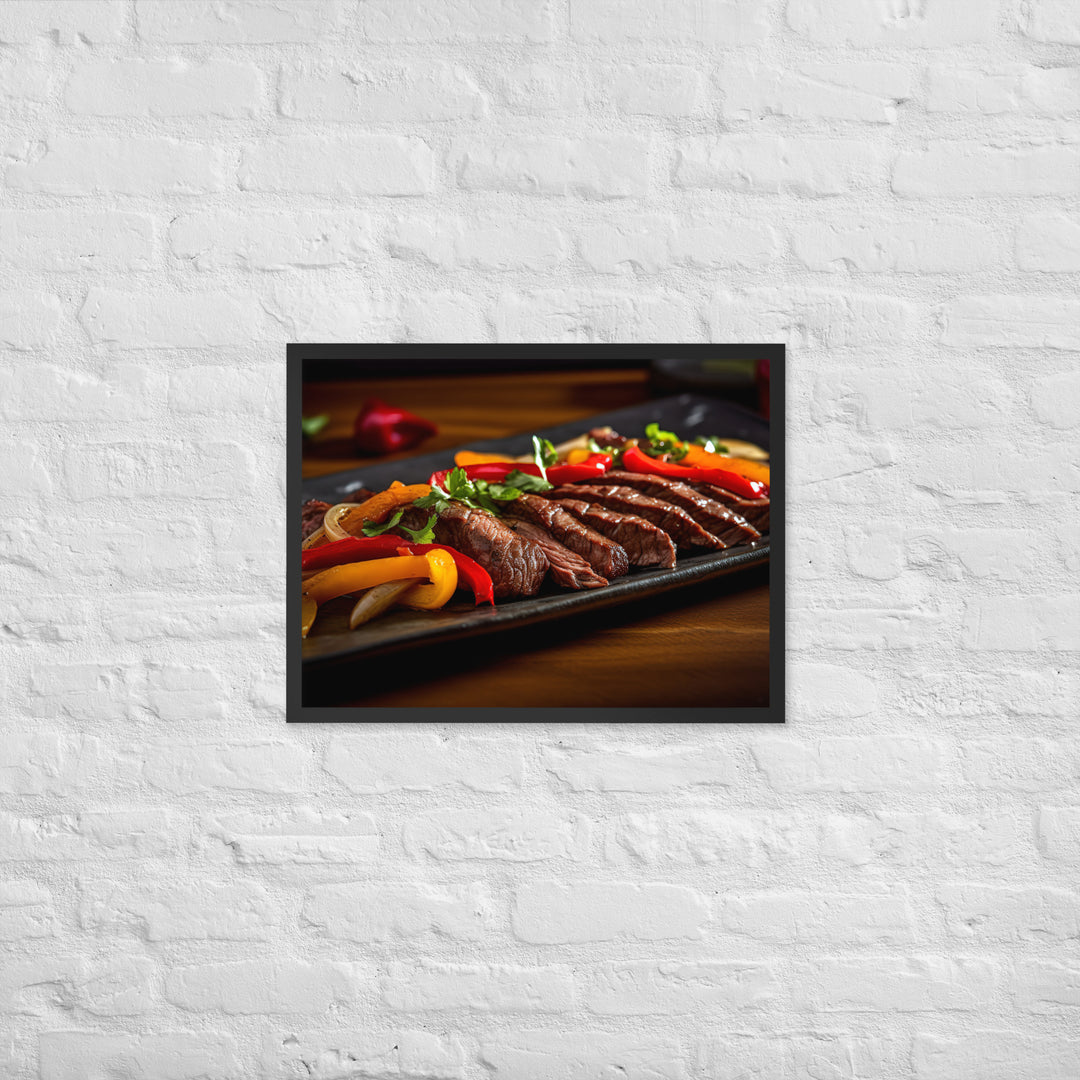 Skirt Steak Framed poster 🤤 from Yumify.AI