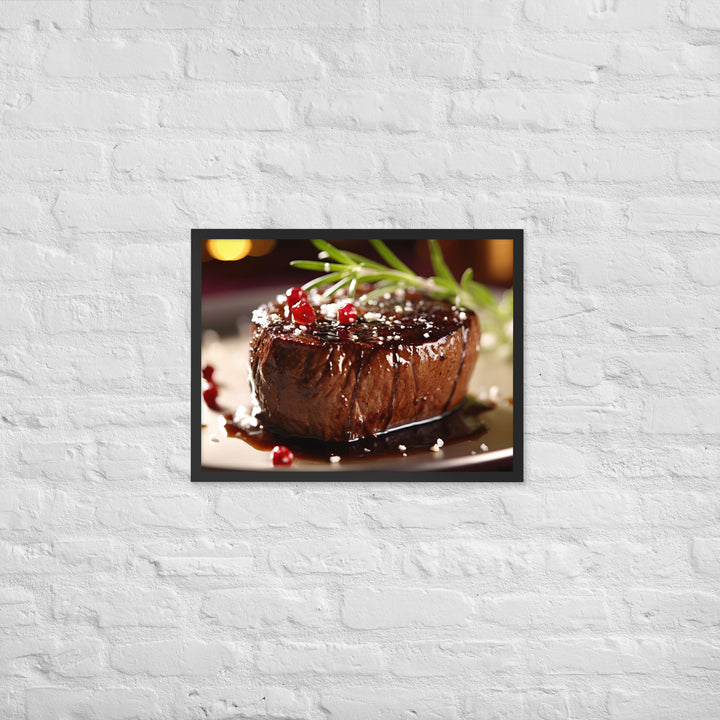 Filet Mignon Framed poster 🤤 from Yumify.AI