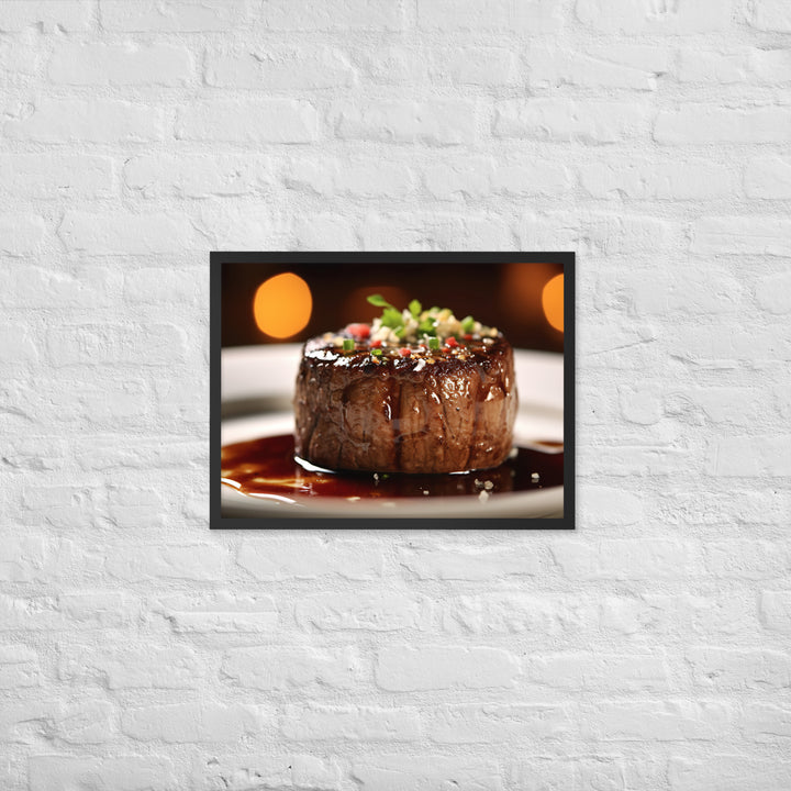 Filet Mignon Framed poster 🤤 from Yumify.AI