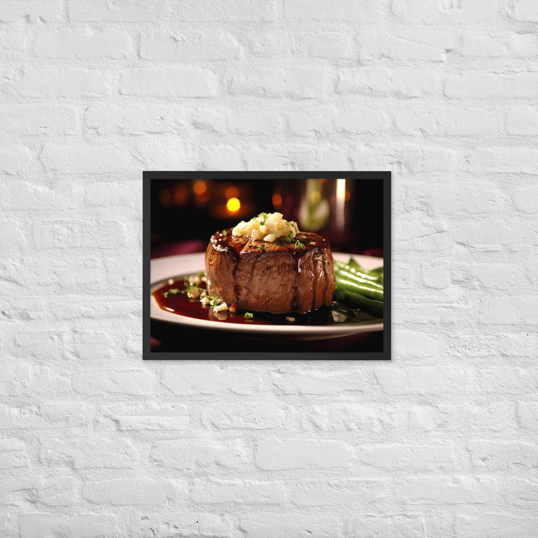 Filet Mignon Framed poster 🤤 from Yumify.AI