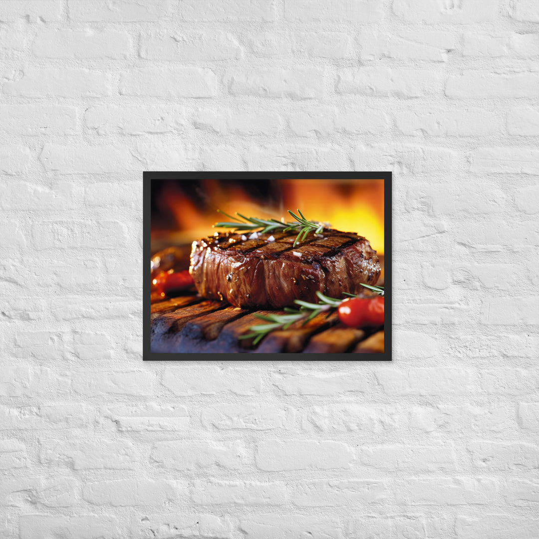 Australian Outback Steak Framed poster 🤤 from Yumify.AI