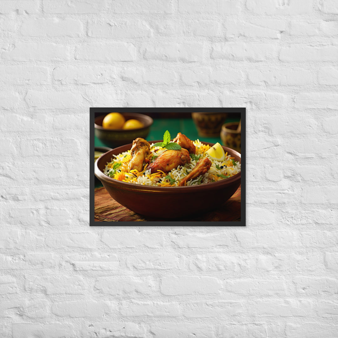 Kolkata Biryani Framed poster 🤤 from Yumify.AI