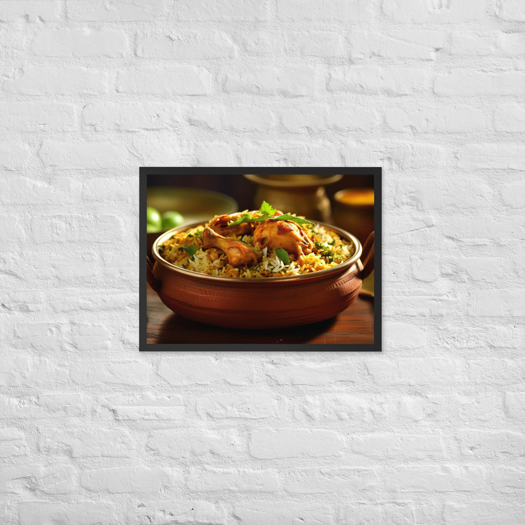 Kolkata Biryani Framed poster 🤤 from Yumify.AI