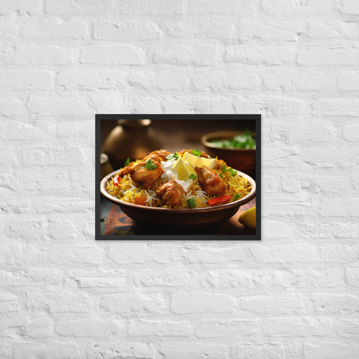 Kolkata Biryani Framed poster 🤤 from Yumify.AI