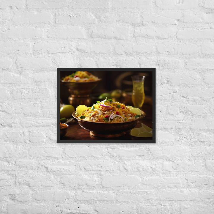 Bombay Biryani Framed poster 🤤 from Yumify.AI