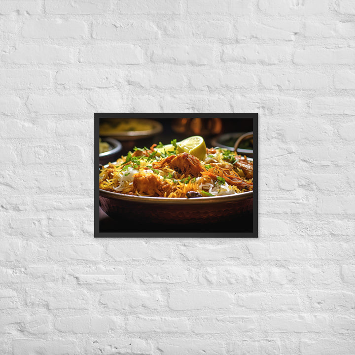 Bombay Biryani Framed poster 🤤 from Yumify.AI