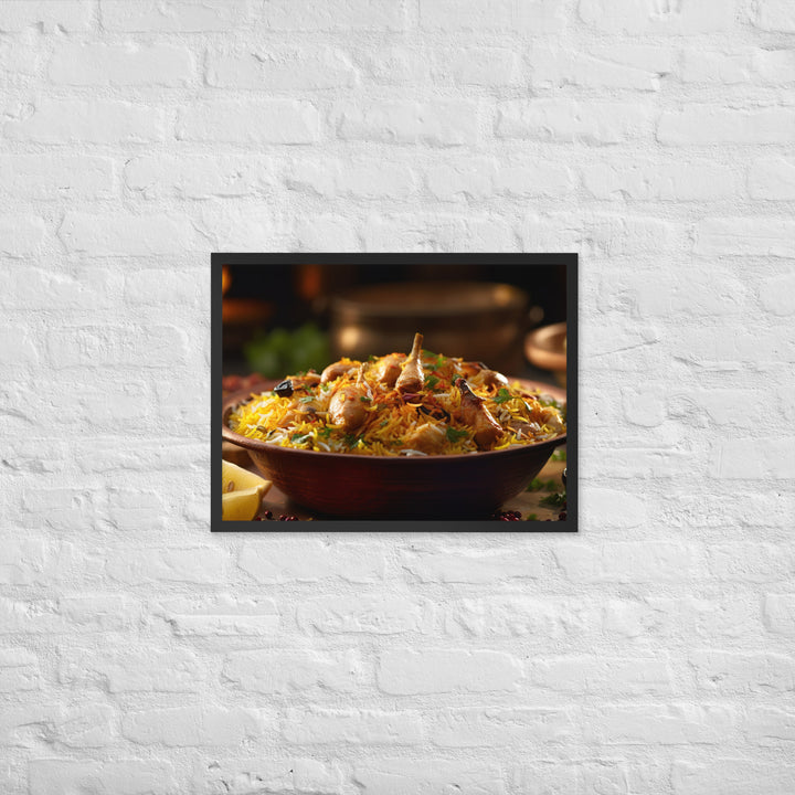 Bombay Biryani Framed poster 🤤 from Yumify.AI