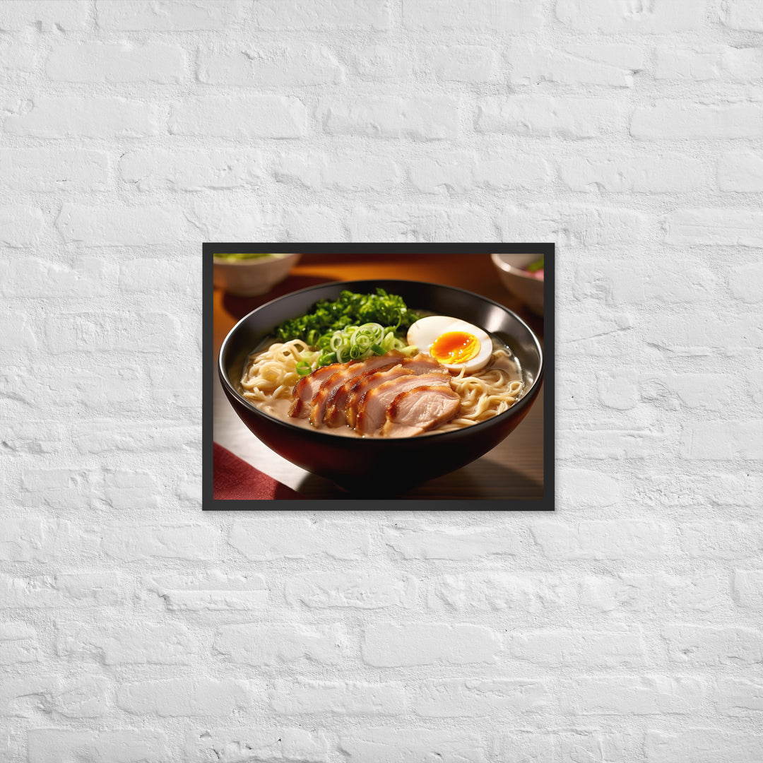 Tonkotsu Ramen Framed poster 🤤 from Yumify.AI