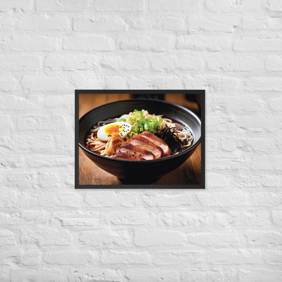 Shoyu Ramen Framed poster 🤤 from Yumify.AI