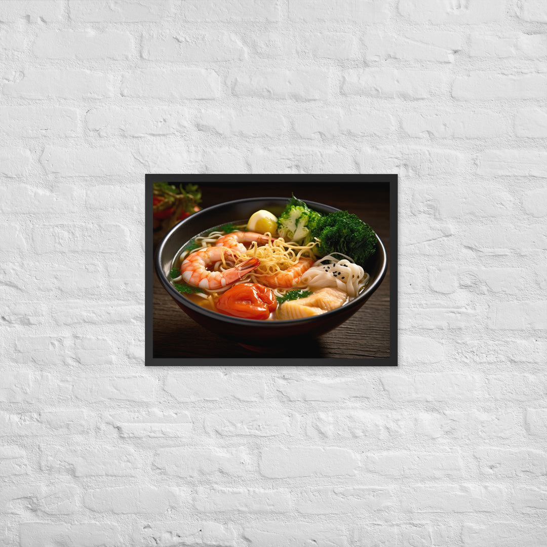 Shio Ramen Framed poster 🤤 from Yumify.AI