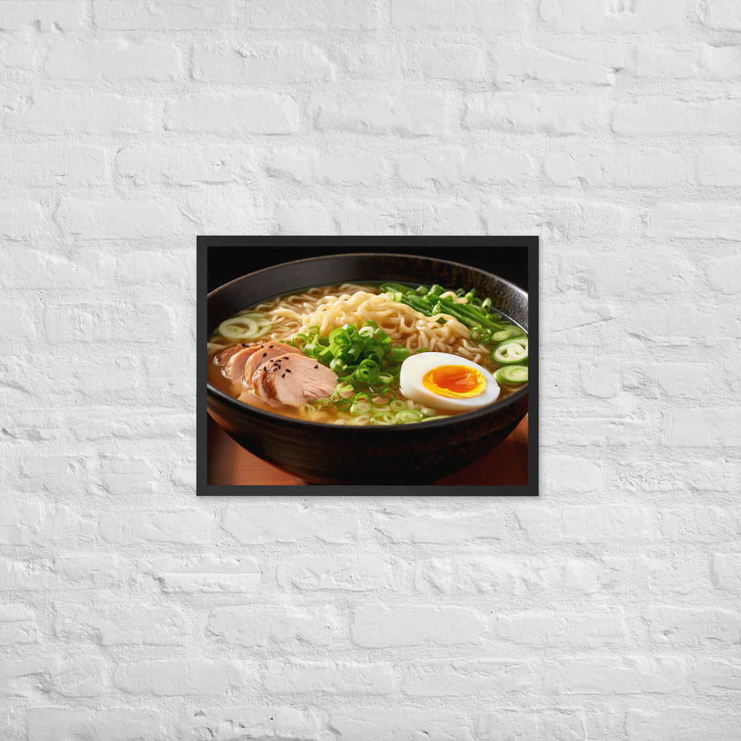 Miso Ramen Framed poster 🤤 from Yumify.AI