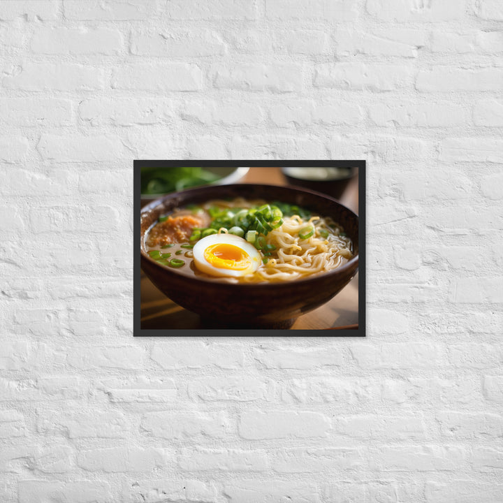 Miso Ramen Framed poster 🤤 from Yumify.AI