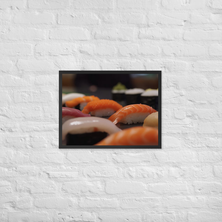 Sushi Framed poster 🤤 from Yumify.AI