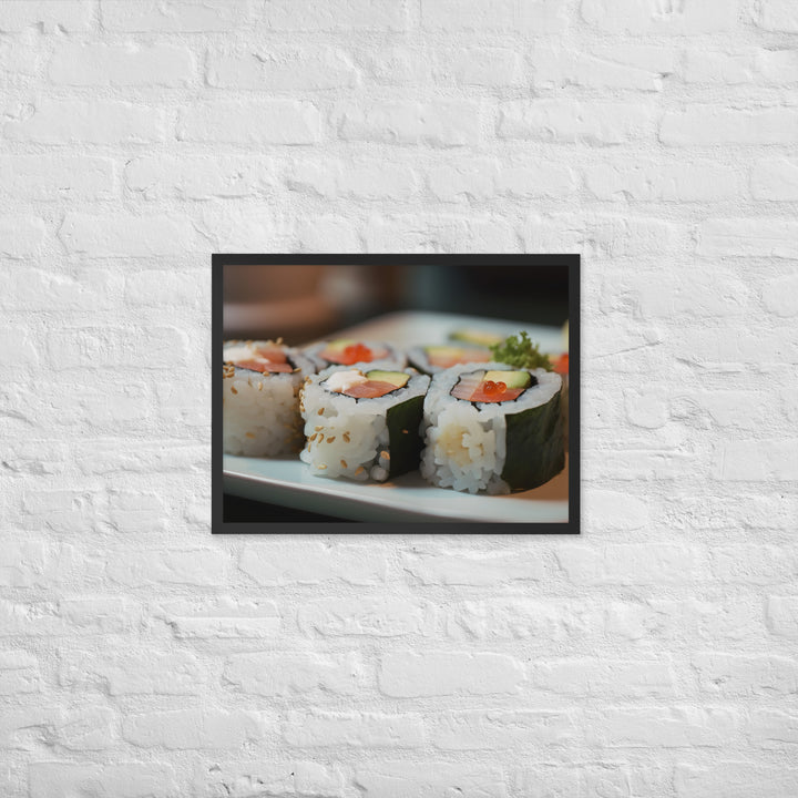 Sushi Framed poster 🤤 from Yumify.AI