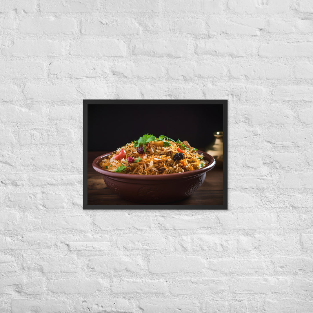 Biryani Framed poster 🤤 from Yumify.AI