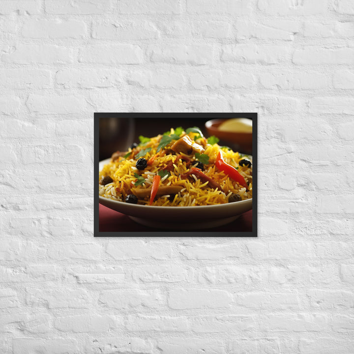 Biryani Framed poster 🤤 from Yumify.AI