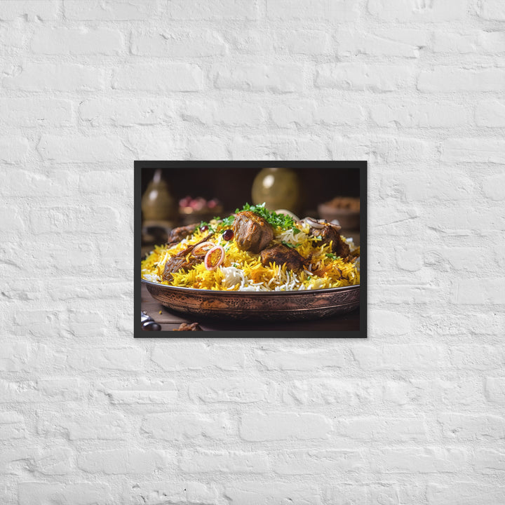 Biryani Framed poster 🤤 from Yumify.AI