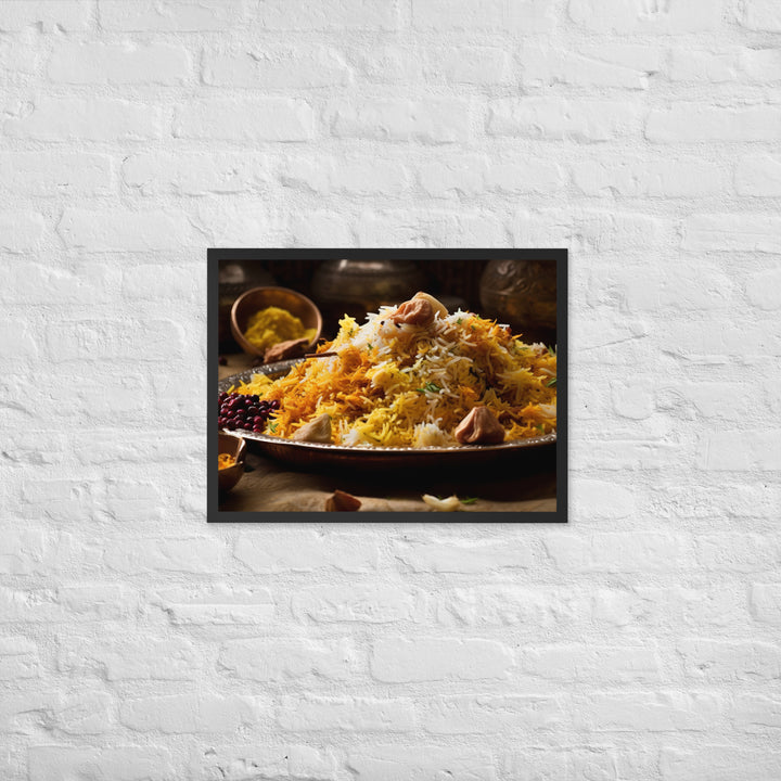 Biryani Framed poster 🤤 from Yumify.AI