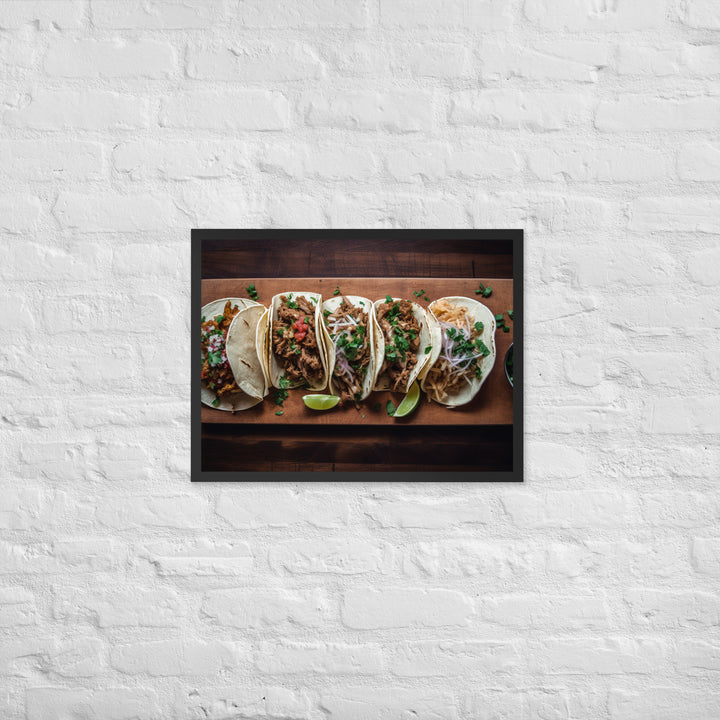 Taco Tuesday Framed poster 🤤 from Yumify.AI