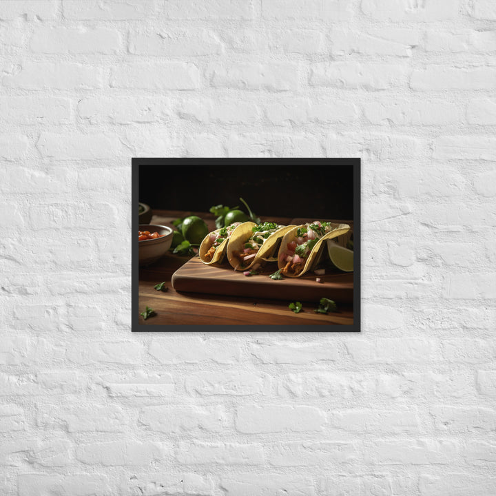 Taco Timeless Framed poster 🤤 from Yumify.AI