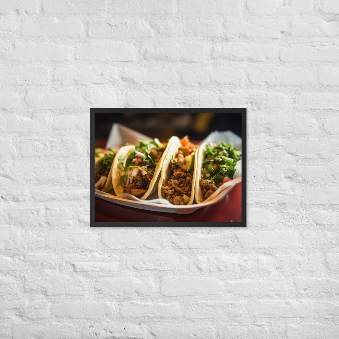 Taco Heaven Framed poster 🤤 from Yumify.AI