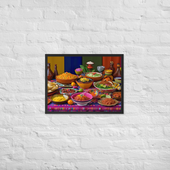 Taco Fiesta Framed poster 🤤 from Yumify.AI