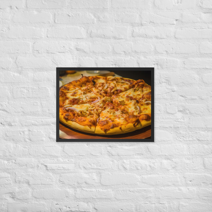 Pizza Framed poster 🤤 from Yumify.AI