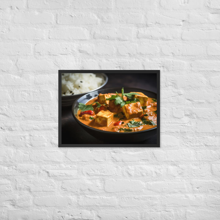 Paneer Curry Framed poster 🤤 from Yumify.AI