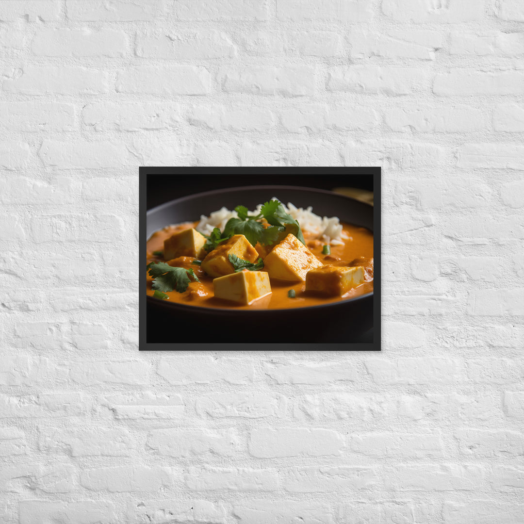 Paneer Curry Framed poster 🤤 from Yumify.AI